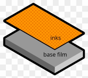 Monolayer Colored Film Drawing - Multilayer Medium