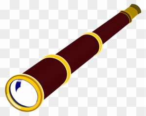 Pirate Telescope Clipart