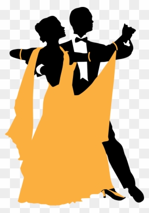 Clipart Of Ballroom Dancers Tea Dance Westchester Lessons - Silhouette Of Ballroom Dancers