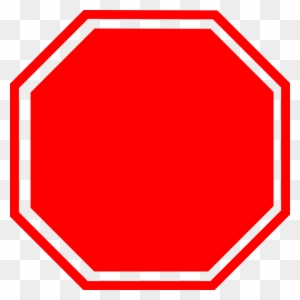 Stop Sign Clip Art The Cliparts - Blank Stop Sign