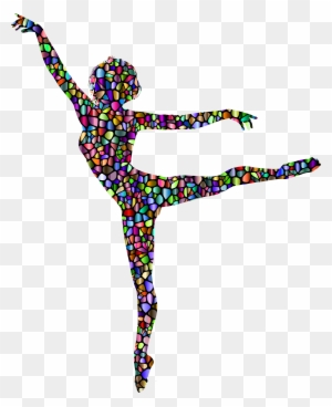 Big Image - Silhouette Of Abstract Dancer Png