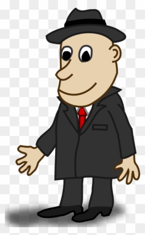 Free Vector Comic Characters Businessman Clip Art - Character Clipart