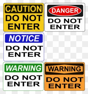Free Do Not Enter Signs - Politically Incorrect Greeting Cards (pk Of 10)
