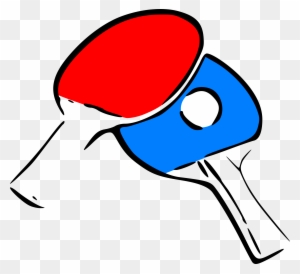 28 Collection Of Table Tennis Bat Clipart - Table Tennis Clip Art