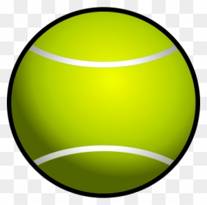 Clipart Of Sphere, Boll And Disco Ball - Tennis Ball Clipart