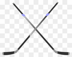 Double Hockey Stick Clip Art - Ice Hockey Stick Png