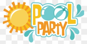 Pool Party Clipart Transparent - Pool Party Logo