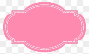 Fundo Floral Rosa Vintage Png - Pink Vintage Label Png