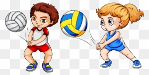 Sport Volleyball Clip Art - Volleyball Player Clip Art