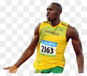 Usain Bolt Png Clipart - Most Fastest Man In The World