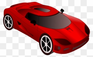 Clipart Sports Car - Clip Art Red Sports Car