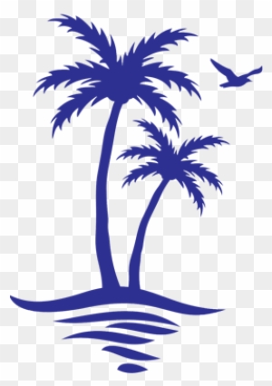 It's Your Retirement, Live It - Palm Tree And Beach Icon