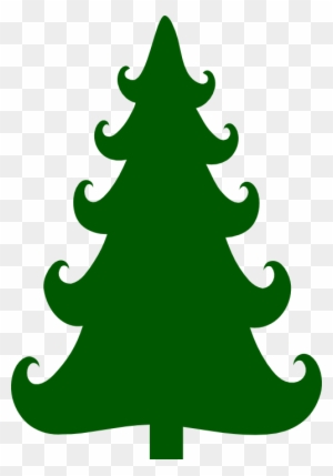 This - Cute Christmas Tree Silhouette