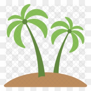 Palm Tree Icon Travel Hotel Holidays Icons In And Png - Palm Trees
