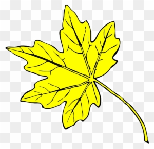 Yellow Leaf Clipart - Fall Leaves Clip Art