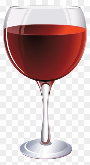 Wine Glass Go Red Wine Clipar - Wine Bottles And Glasses