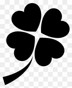 Four-leaf Clover Vector - Trebol De 4 Hojas Negro - Free Transparent PNG Clipart Images Download Four-leaf Clover Vector - Trebol De 4 Hojas Negro - Free Transparent PNG Clipart Images Download