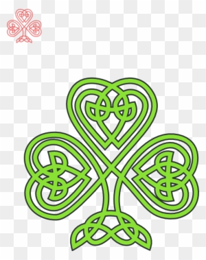 Celtic Shamrock Clip Art - Celtic Shamrock Throw Blanket