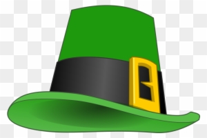 Leprechaun Hat Clip Art - Saint Patricks Day Hat