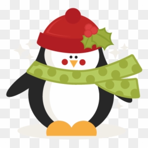 Cute Christmas Penguin Clipart - Christmas Penguin Clip Art