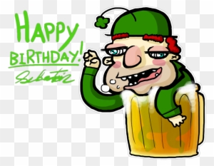 Nov - Irish Leprechaun Happy Birthday