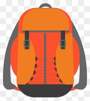 Bag Backpack Illustration - Travel Bag Vector Png