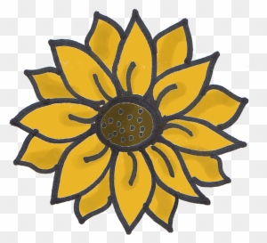 The Little Matters - Drawing Of A Sun Flowers The Little Matters - Drawing Of A Sun Flowers