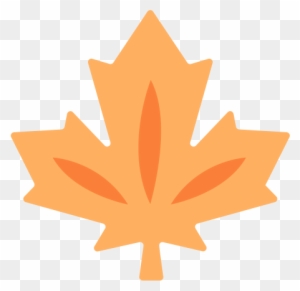 Autumn, Flat, Simple Icon - Flag Of Canada