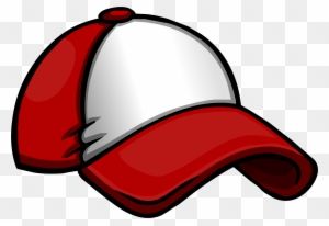 New Player Red Baseball Hat - Club Penguin Music Jam Cap