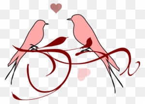Love Birds Clip Art At Clker - Clip Art Love Birds