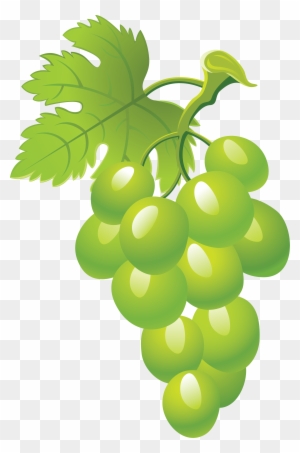 Grape Clipart Grape Leaf - Grapes Clipart Png