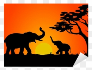 Download Elephant Silhouette Clip Art Transparent Png Clipart Images Free Download Clipartmax