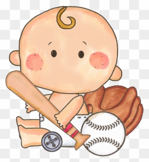 Baseball Clipart Baby Baseball - Baseball Baby Shower Clip Art