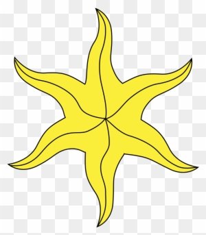 Starfish Template 8, Buy Clip Art - Six Pointed Star Heraldry