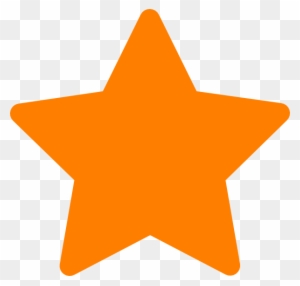 Star Clipart Orange - Green Star Clipart