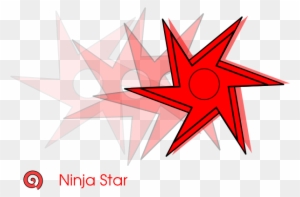 Jacksons Ninja Star Clip Art At Clker - Ninja Star