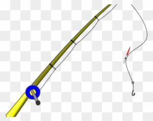 Fishing Pole Clipart Summer - Fishing Rod