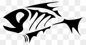 You Must Have An Account And Be Logged In To Be Able - Fish Skeleton Logo Png