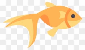 Goldfish Free Icon - Water Animals Cartoon Png