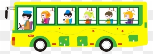 Bus Cartoon Public Transport - Cartoon Bus Png