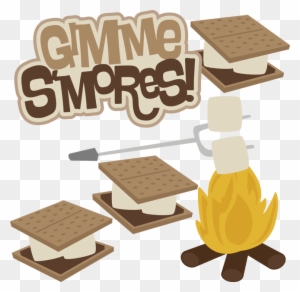 S Mores Clipart - Campfire S Mores Clipart