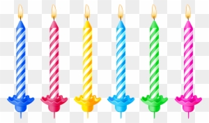 Birthday Candles Clipart Picture - Birthday Cake Candle Png