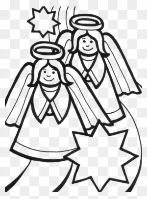 Free Coloring Pages Angels - Coloring Sheets Christmas Angel