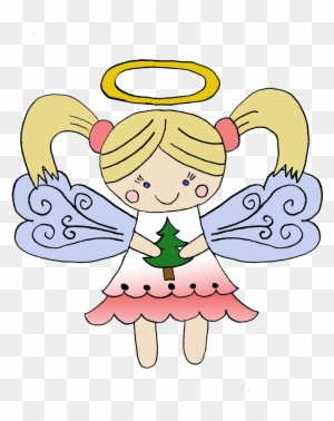 Eri Doodle Designs And Creations - Little Christmas Angel Embroidery Design