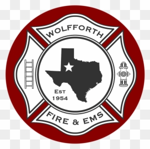 Wolfforth Fire & Ems - Fire Department Ems Logo