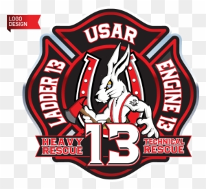 Amarillo Fire Department Firehouse - Fire Station Logo Design