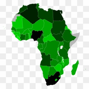 Africa Globe Vector Map - Africa Globe Vector Map