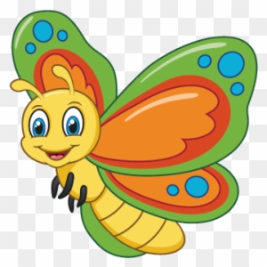 caterpillar butterfly clip art