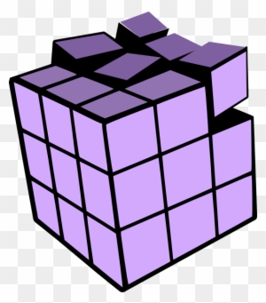 Rubiks Cube 3d Clip Art - Rubik's Cube