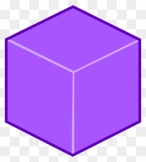 Purple 3d Cube Clip Art At Clker - Cube Clipart